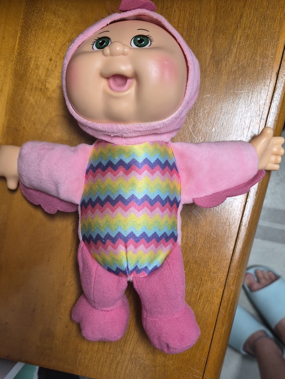 Cabbage Patch Kids Cuties Cici Flamingo Doll 9" With Hood